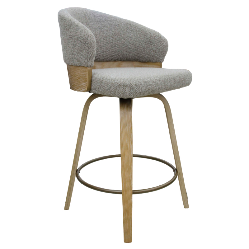 Silla para Bar Pisano Tabaco Madera 