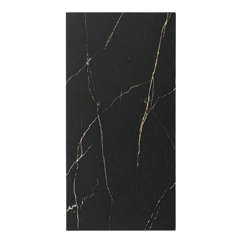 Piedra Sinterizada Marquina Gold Pulida  60x120cm