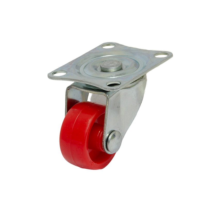 Garrucha Rueda Roja con Plataforma 1.5"