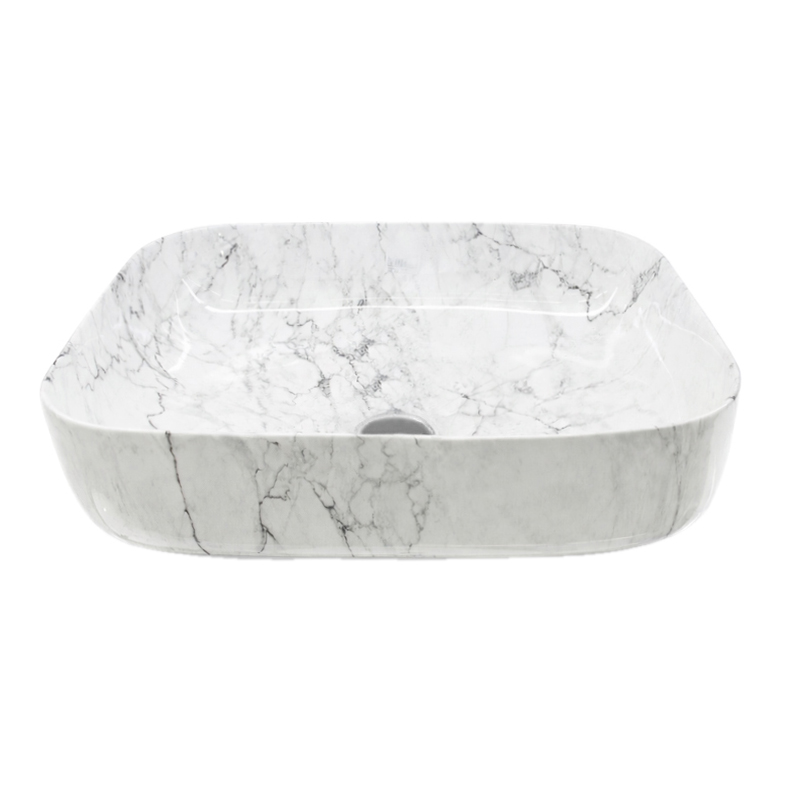 Lavamanos Carrara  51x39x14cm Blanco