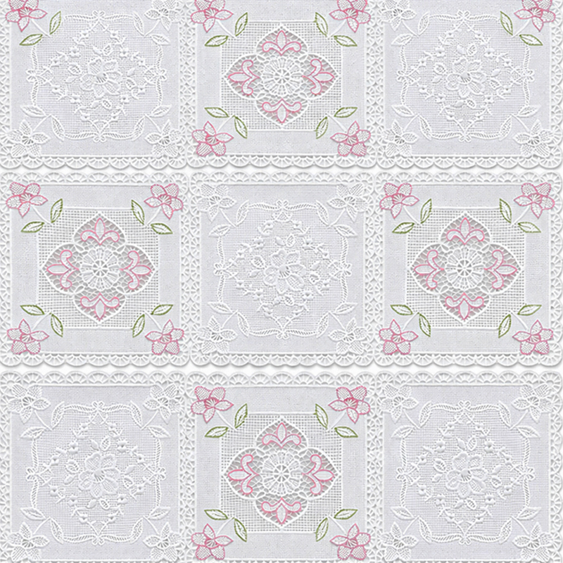 Mantel de PVC 137cm x 20 metros YR024W-1 Relieve 