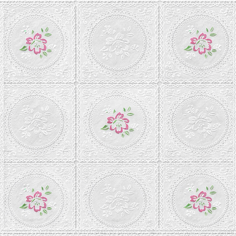 Mantel de PVC 137cm x 20 metros YR003W-1 con Relieve