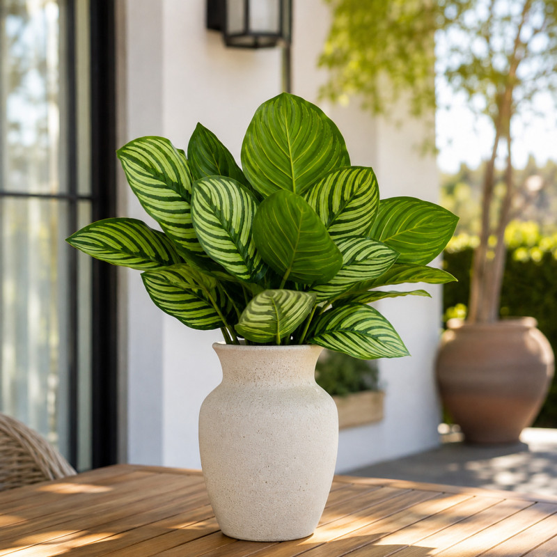 Rama Hoja Calathea Artificial 49cm