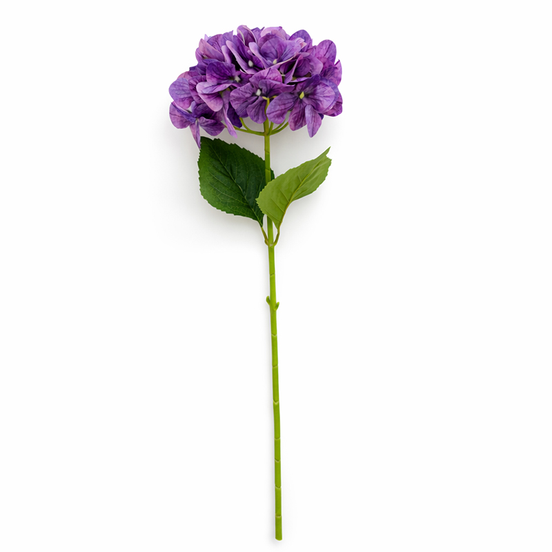 Flor Artificial Hortensia Lila 65cm