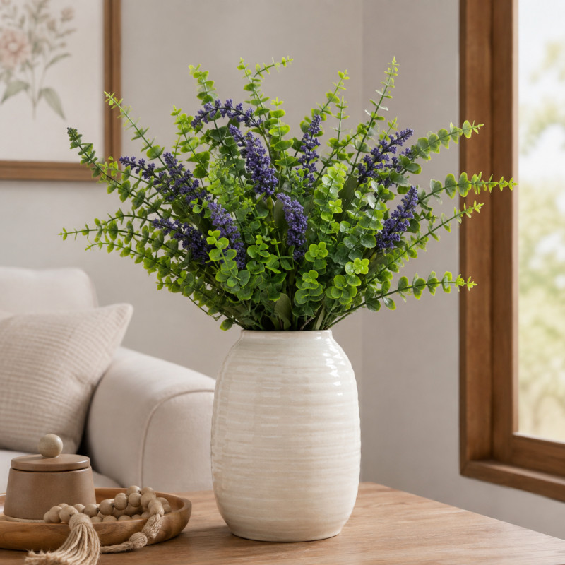 Rama Lavanda Artificial Lila 60cm