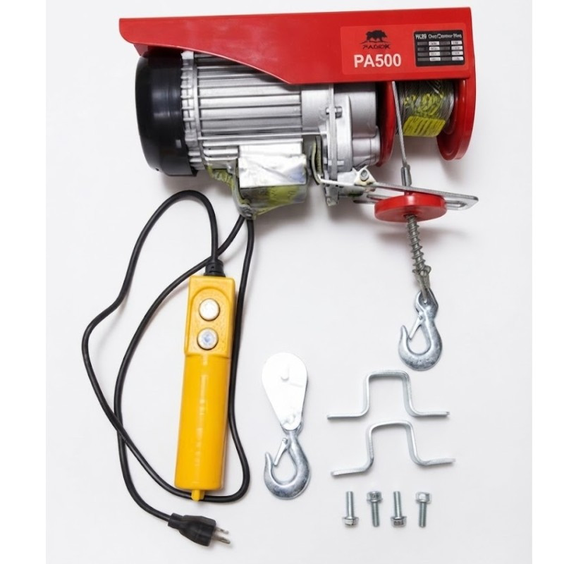  Tecle eléctrico 150/300 kg BUFFALO® 220 V-60 Hz