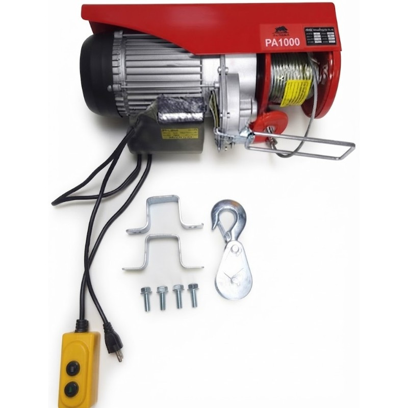 Tecle eléctrico 500/1 000 kg BUFFALO® 220 V-60 Hz
