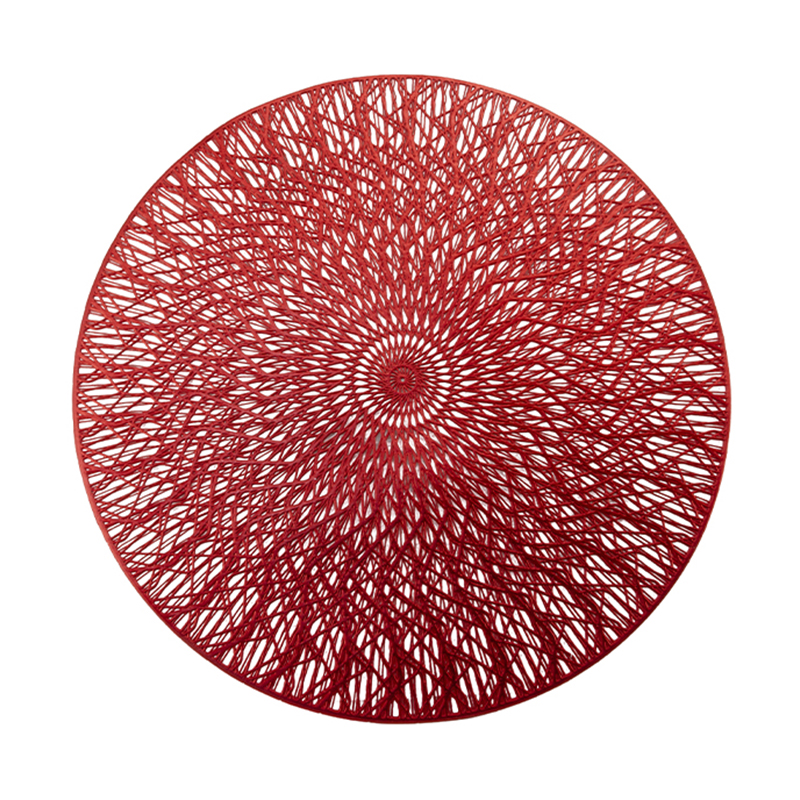 Individual Hollow 38cm Rojo