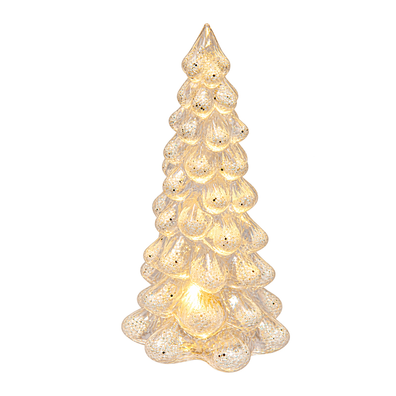 Árbol Decorativo Transparente 10X20cm 