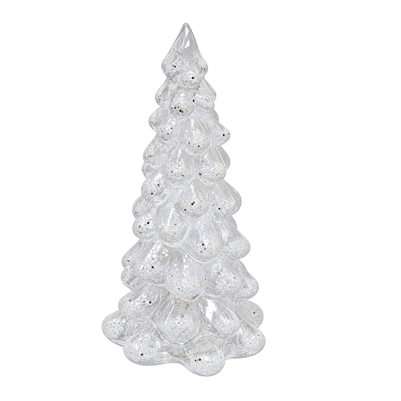 Árbol Decorativo Transparente 10X25cm 