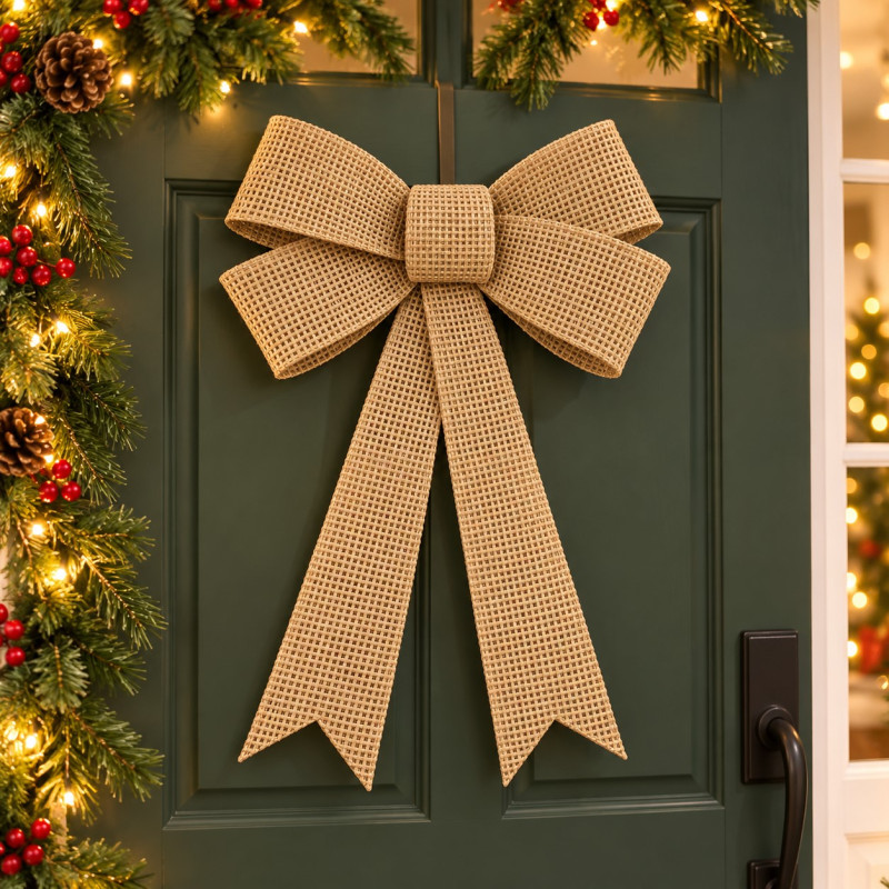 Lazo de Navidad Jute 