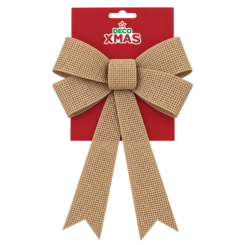 Lazo de Navidad Jute 