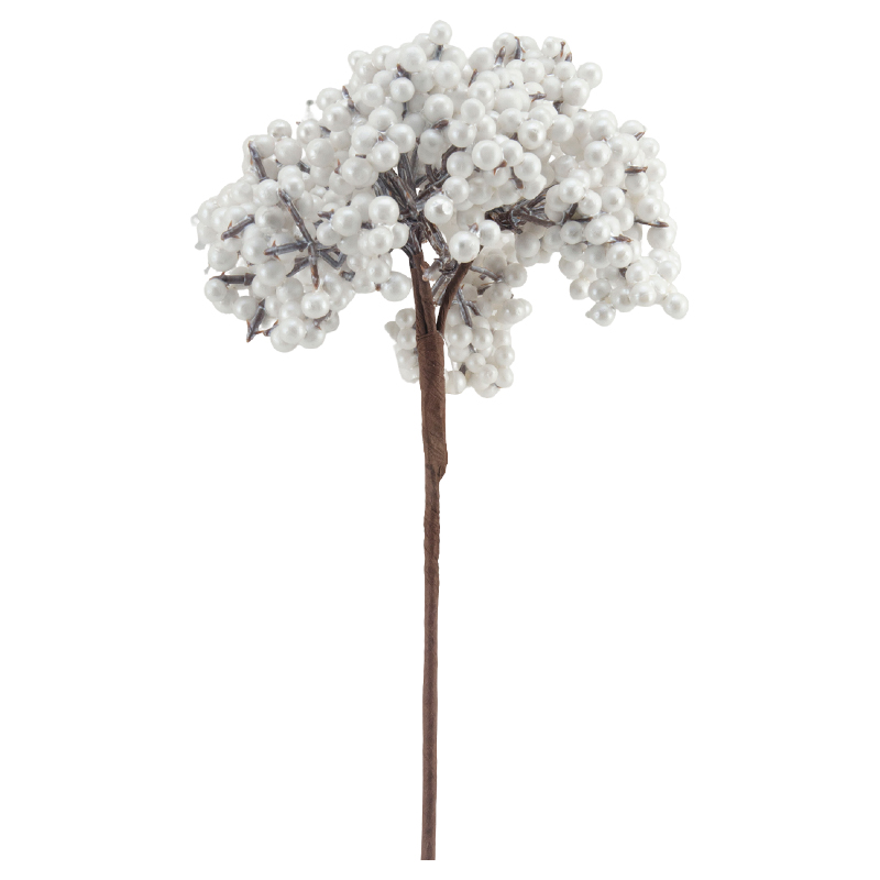 Pick Bunch Perlas Navidad 25cm 