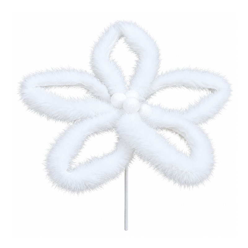 Flor Navideña Christmas Beauty 30cm 