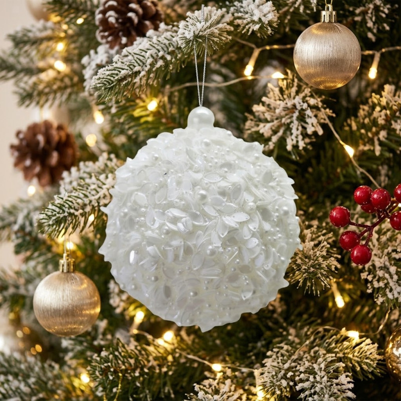 Bola Blanca de 10cm 