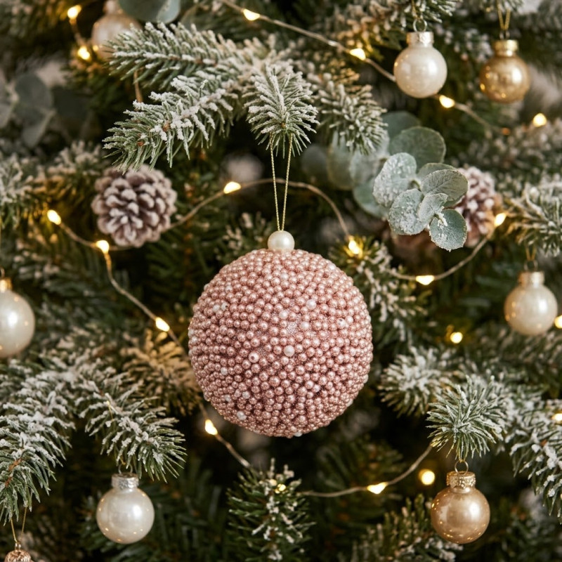 Bola Rosa de 10cm 