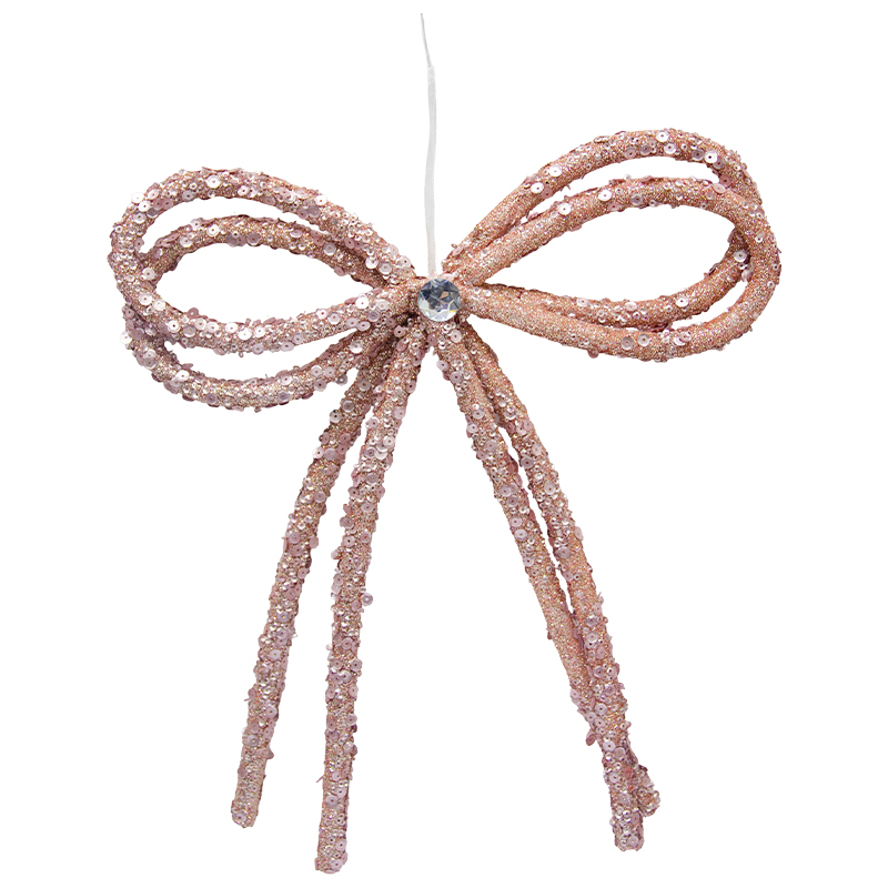 Lazo Colgante 32cm Rosa