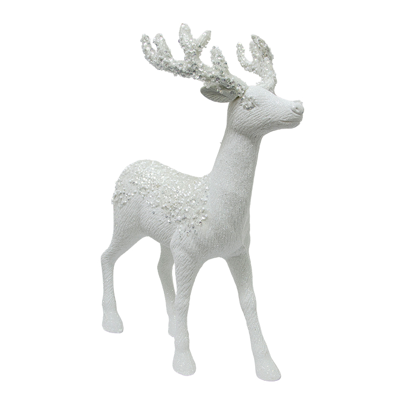 Reno Parado Blanco 44cm