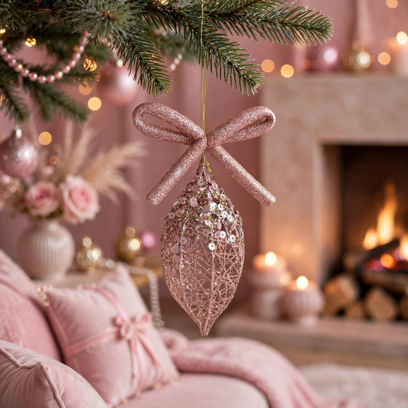 Bola Colgante Xmas Beauty de 8cm