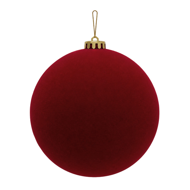 Bola Navideña Roja de 15cm