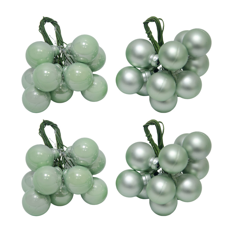Bola Navideña de 2cm 48 Piezas