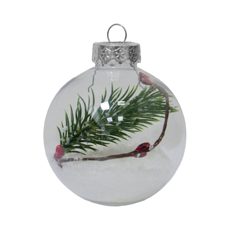 Bola Navideña de 8cm con Decoraciones