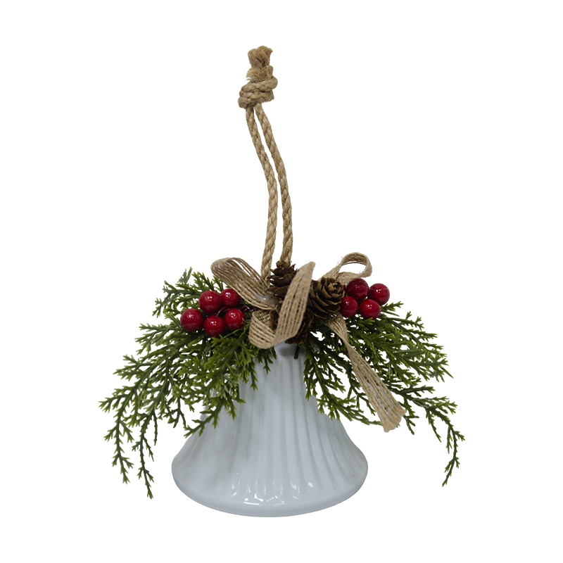 Campana Blanca Colgante 19cm