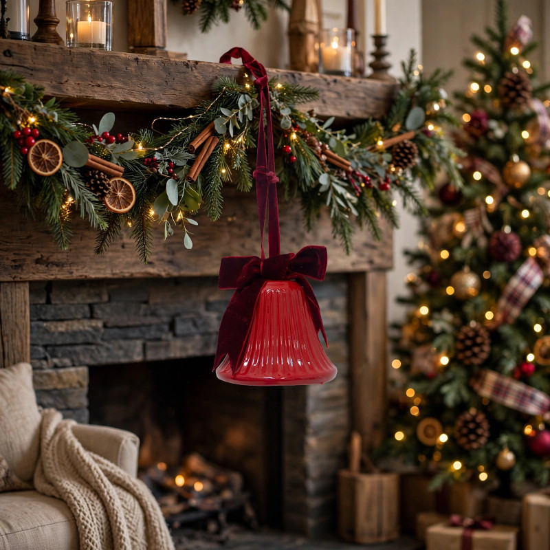 Campana Colgante Red  19cm
