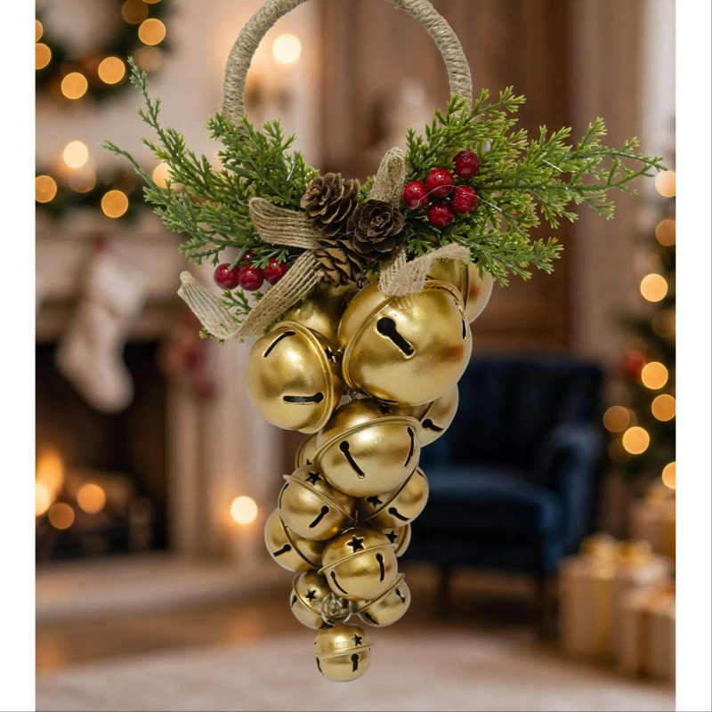 Cascabeles Colgantes Oro Warm Wishes
