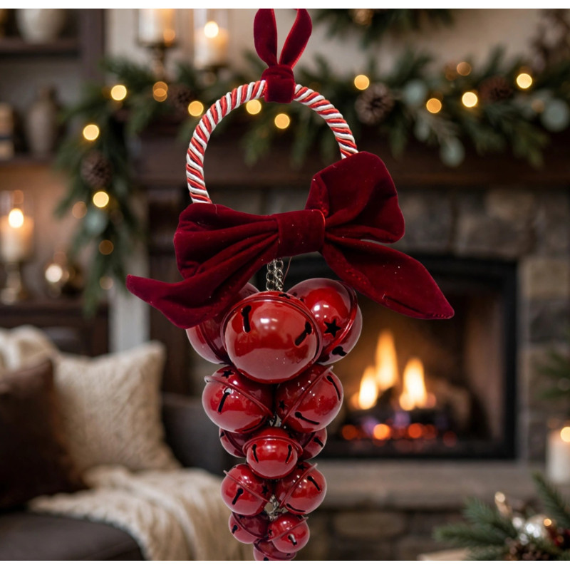 Cascabeles Colgantes Red Velvet Kiss Me At Christman 
