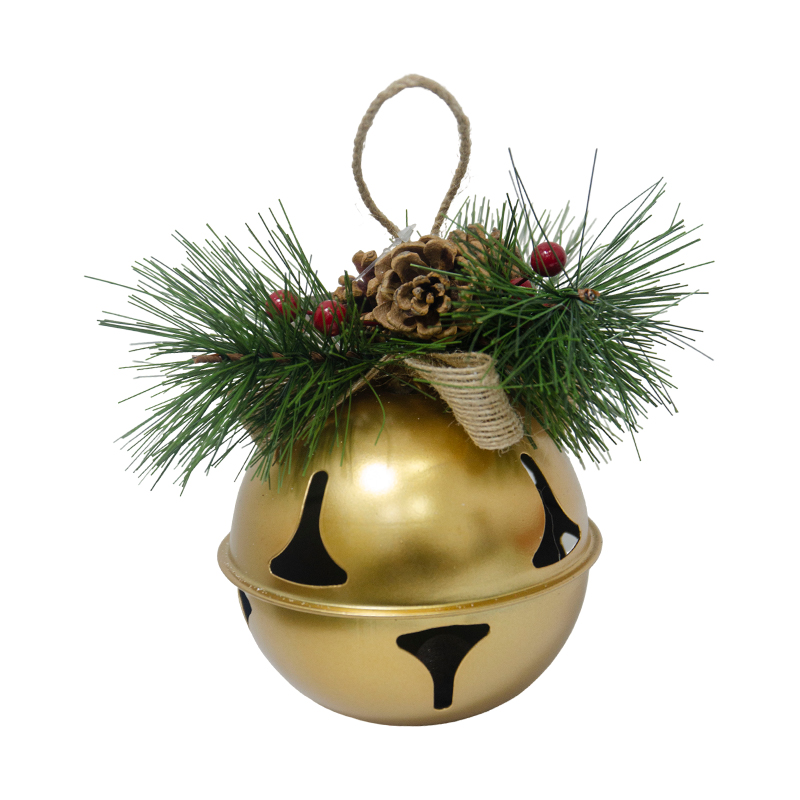 Cascabel Colgante Oro Warm Wishes de 22 cm