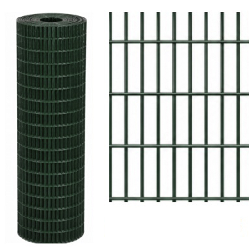 Malla Galvanizada Plastificada Verde 2x1" 1x30mt