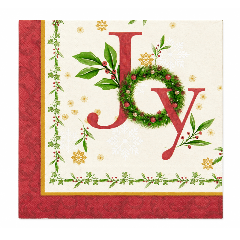 Servilleta Joy Corona 33x33cm 20 Unidades