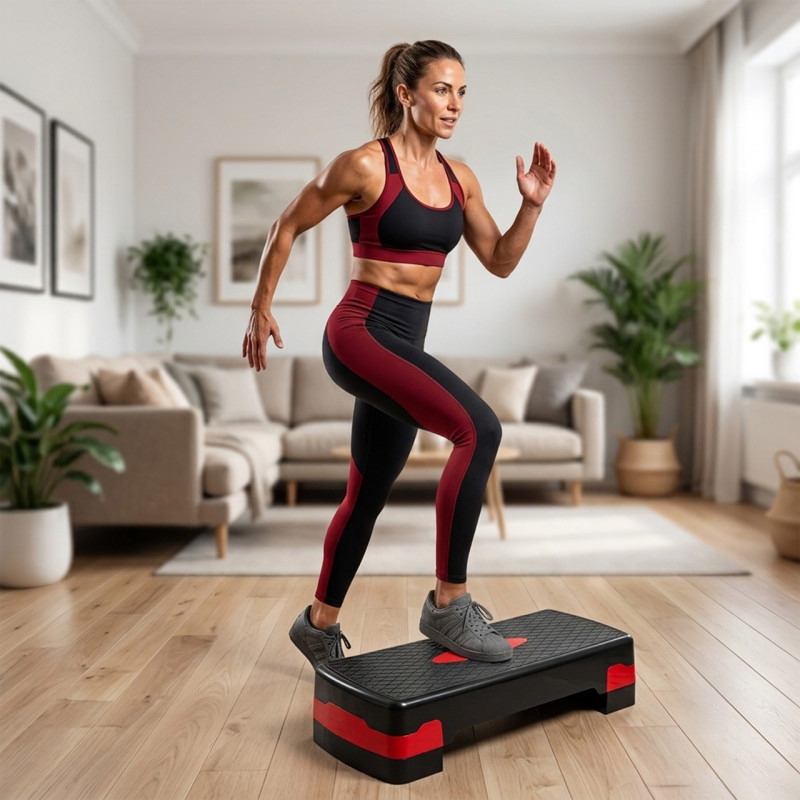 Step Plástico 2 Niveles para Gym