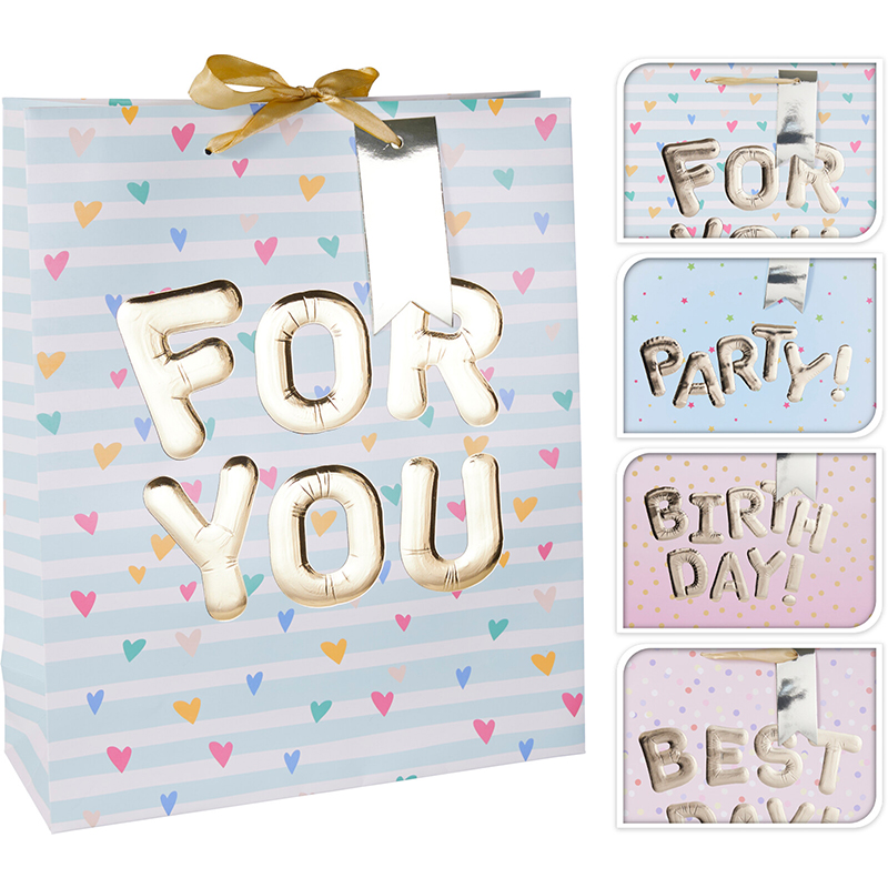 Funda de Regalo Birth Day 26x32x10cm 