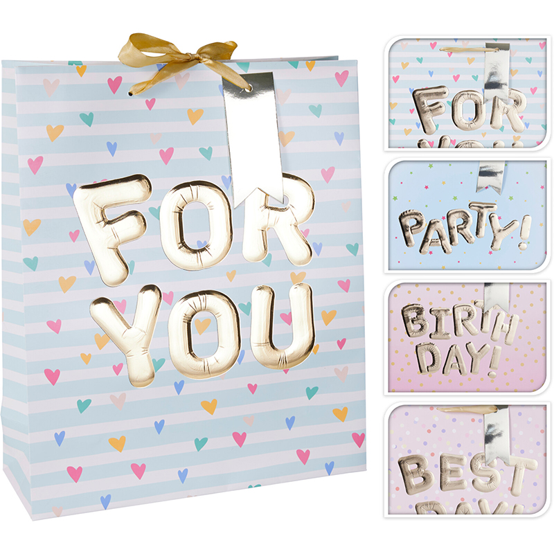 Funda de Regalo Birth Day 30x40x12cm 