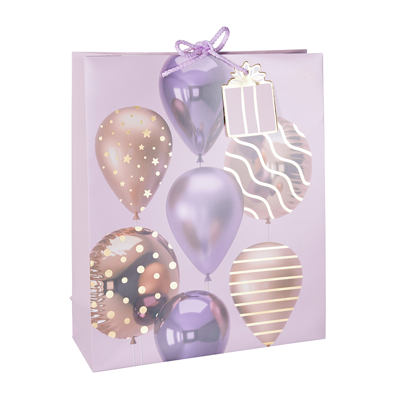 Funda de Regalos Globos 26x32x10cm