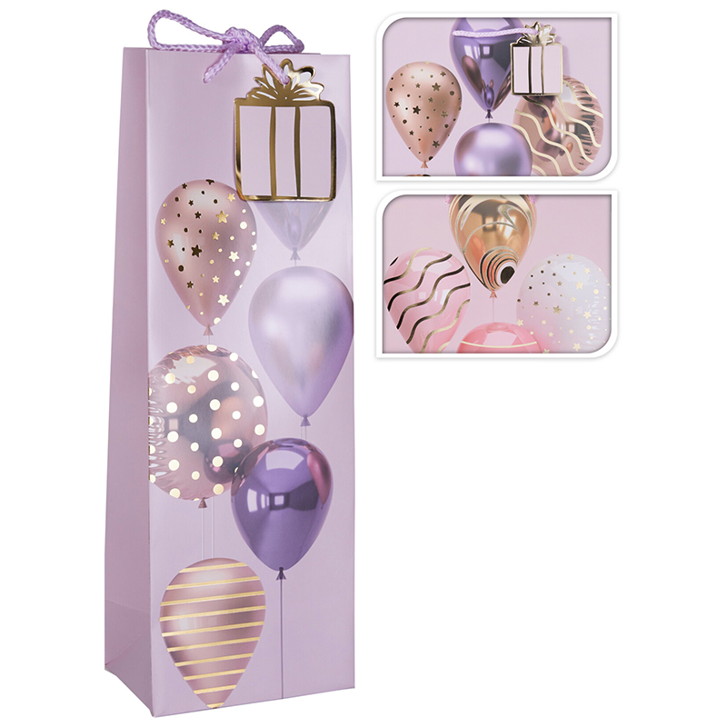 Funda de Regalos Globos para Botella