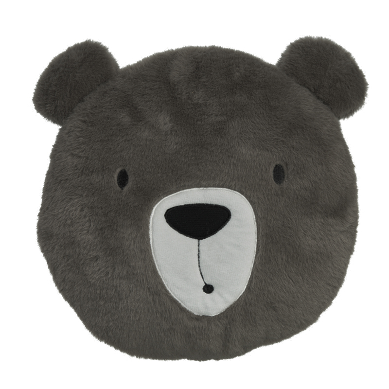 Cojín Oso Gris 30cm 