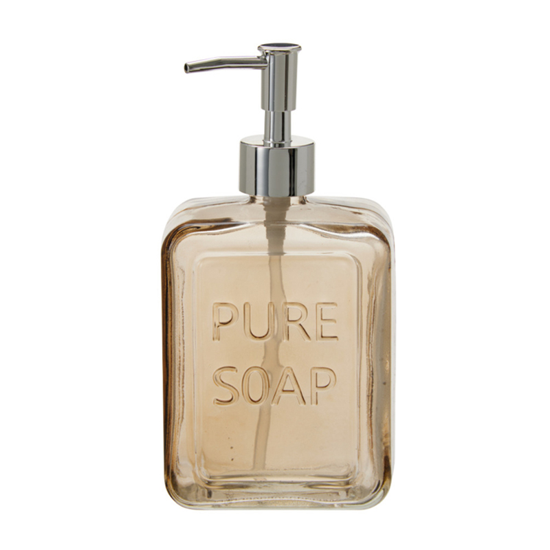 Dispensador de Jabón Mega Vidrio 10x6x18cm