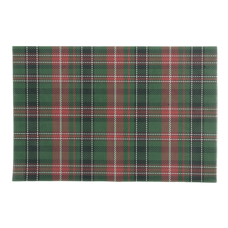 Individual Nutty 30x45cm Verde Rojo