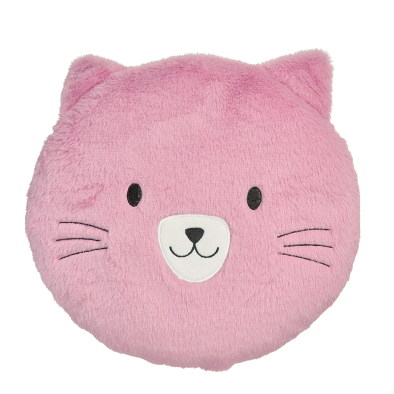 Cojín Gato Rosa 30cm 