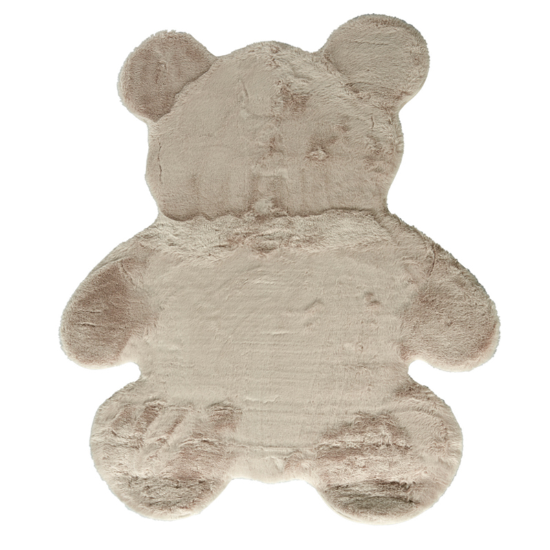 Alfombra Oso Beige 100x85cm