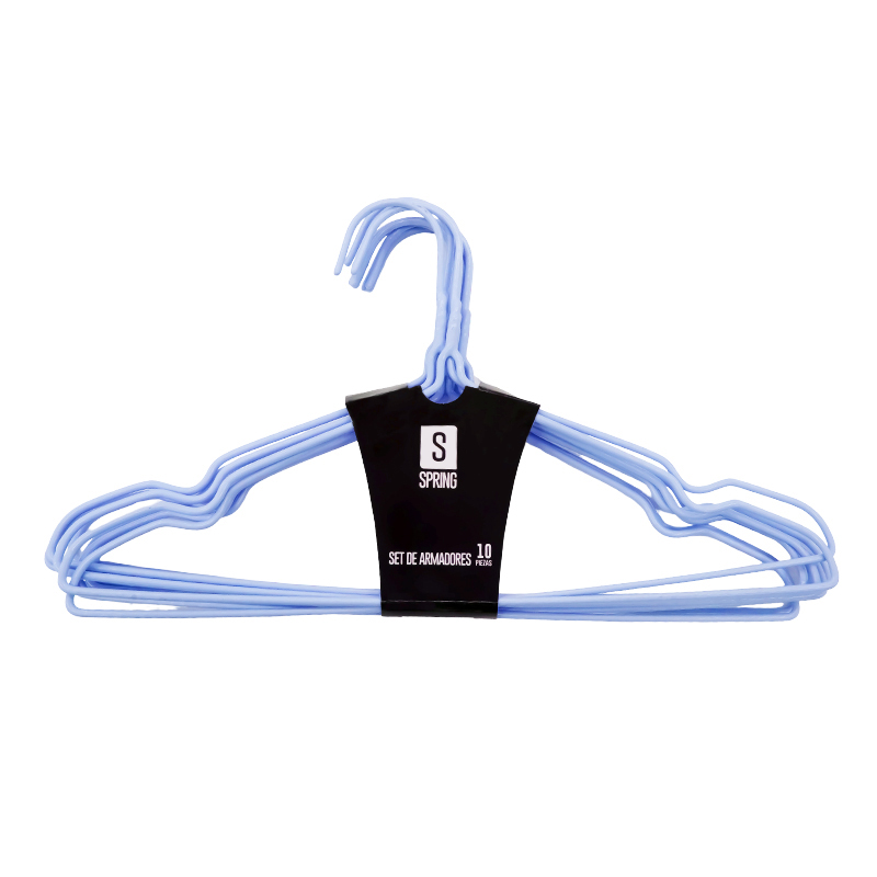 Armador de Celeste de Metal para Camisa y Pantalón 10 Piezas
