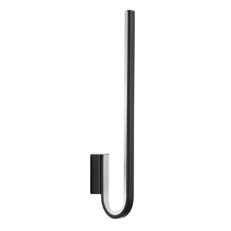 Aplique de Pared Laguna Led 13w Negro