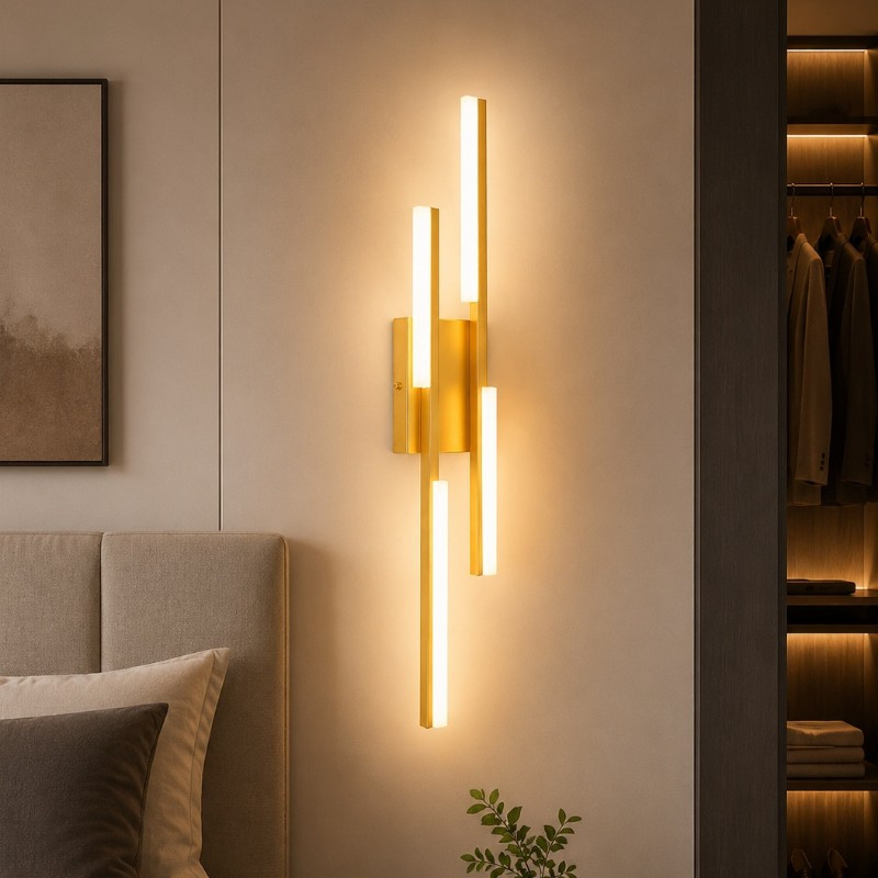 Aplique de Pared Martell Led 17w Dorado