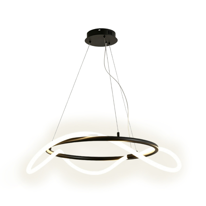 Lámpara Colgante Nova LED 40w Negro