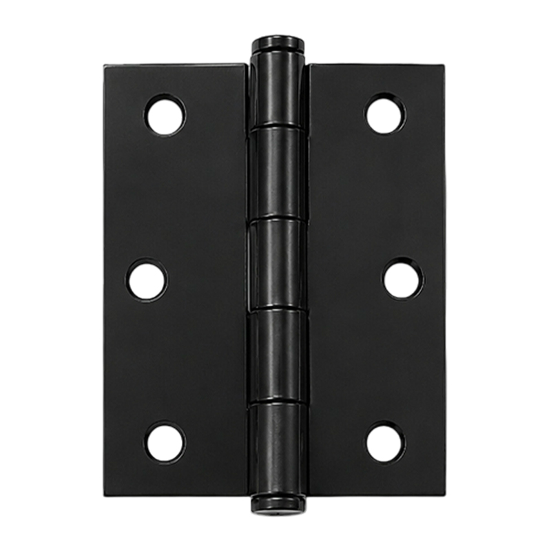 Bisagra Pasador Negro 3.5x3.5x1.5mm 3 Piezas