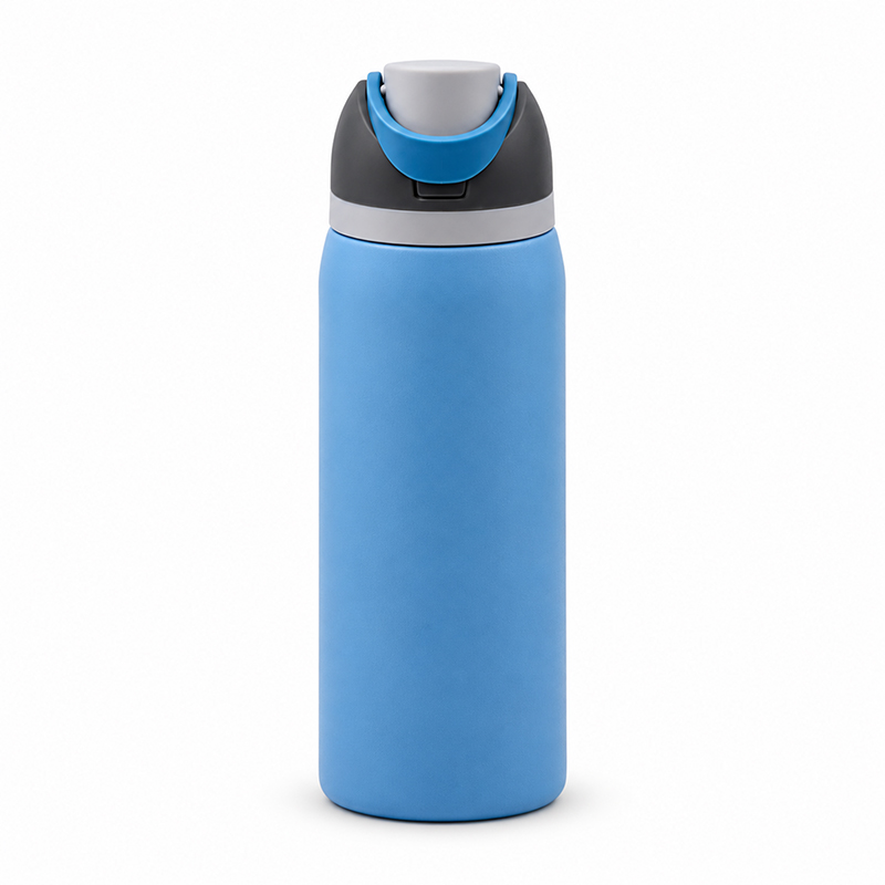 Termo Celeste y Gris de 1000ml Koala