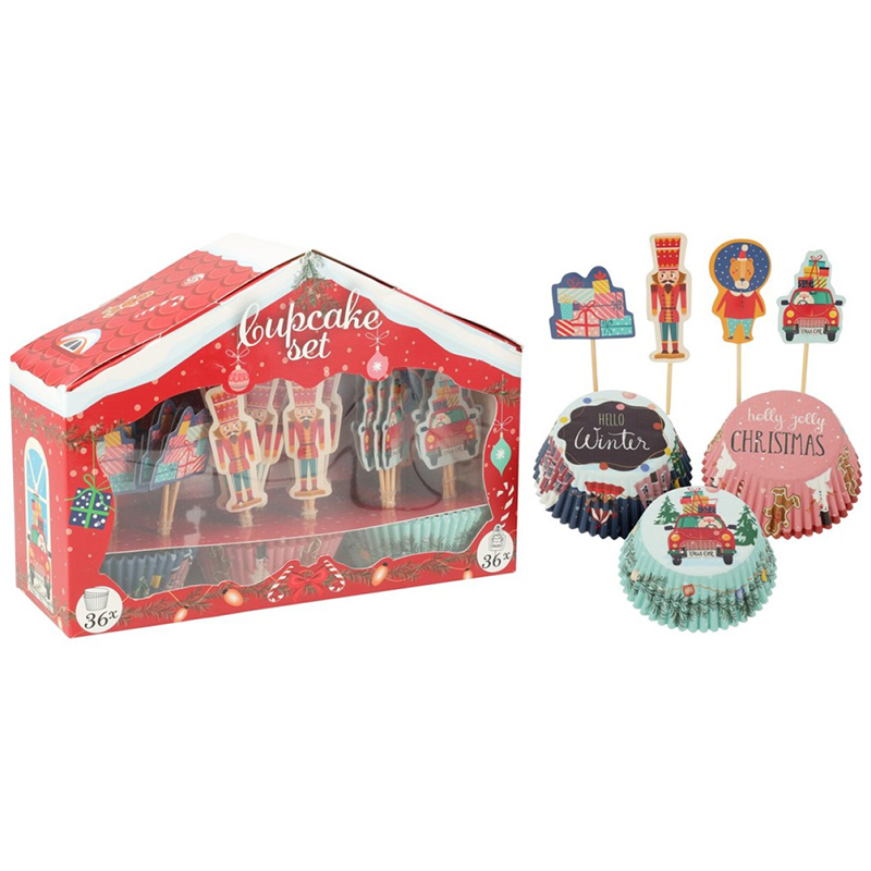 Pirutin con Letreto Set Navideño 36 Piezas 